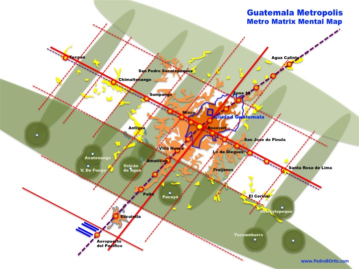 Metropolis Ciudad Guatemala K'Atun Plan Estrategico crecimientos urbanos
