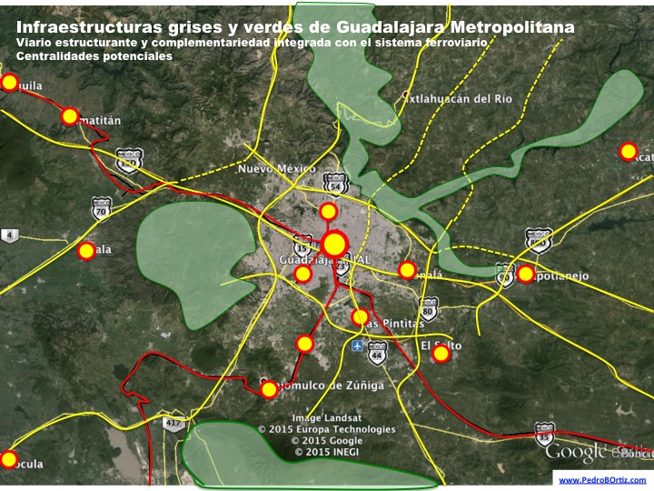 Pedro B. Ortiz Guadalajara Mexico Metropolitan Urban Strategic Plan Metro Matrix