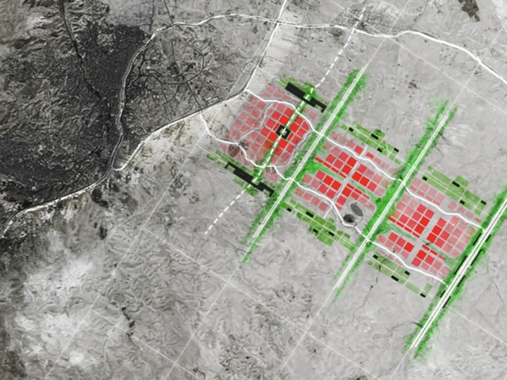 Amman metropolitan urban strategic plan metro matrix refugee camp UN