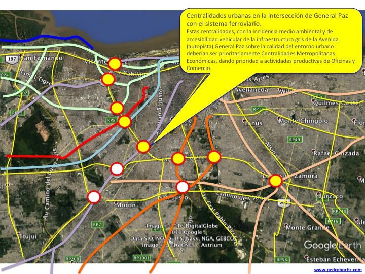 Centralidad Urbana Metropolitana TOD Buenos Aires Metro Matrix Pedro B. Ortiz