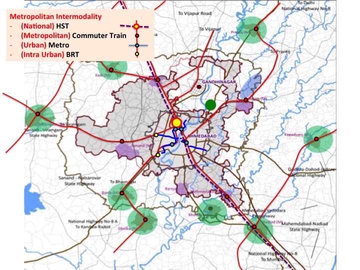 Ahmedabad metro matrix brainshop metropolitan urban strategic plan strucutural