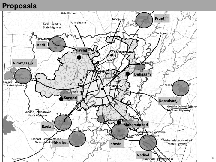 Ahmedabad metro matrix brainshop metropolitan urban strategic plan strucutural