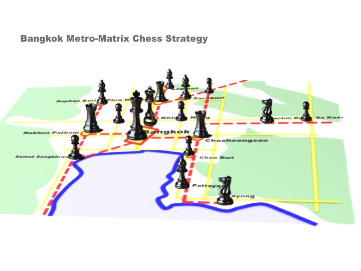 Pedro B. Ortiz Bangkok Metro-Matrix Strategic metropolitan Urban plan