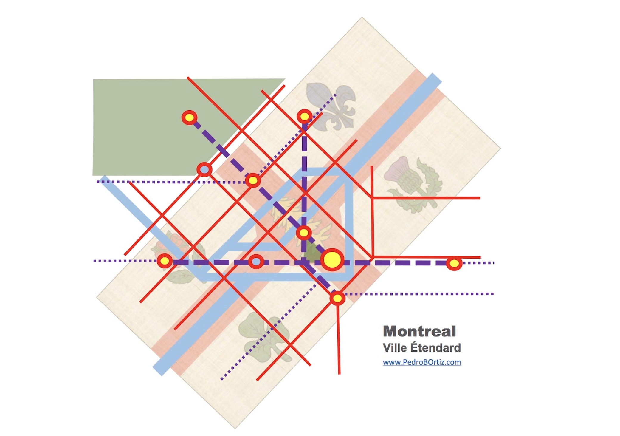 Montreal Pedro B. Ortiz Metropolitan Discipline Genoma Metro Matrix Structural Strategic Planning