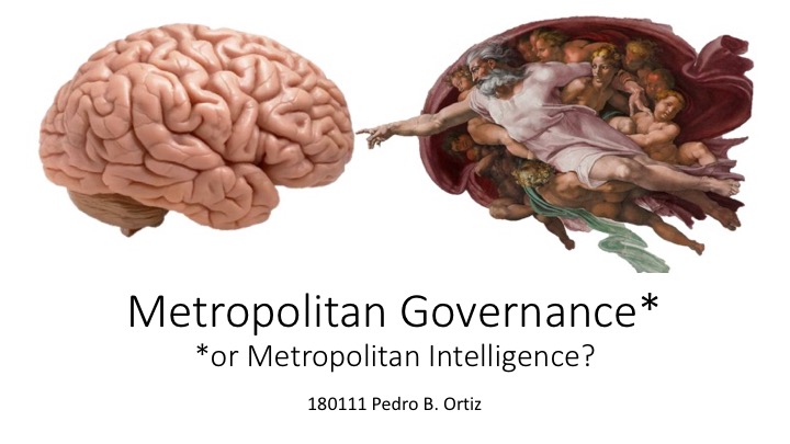 MIT Lecture Metro-Lab Metropolitan Discipline Metro-Matrix Pedro B. Ortiz