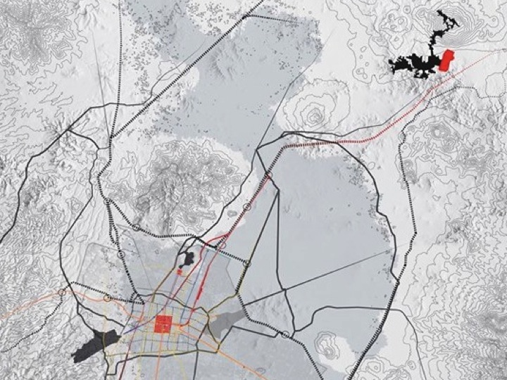 Mexico Ciudad metropolitan strategic urban plan metro matrix