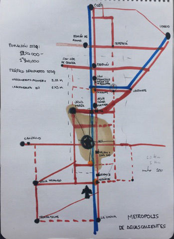 Metro-Matrix Aguascalientes Mexico Metropolis Pedro B. Ortiz Arnulfo Aldaco